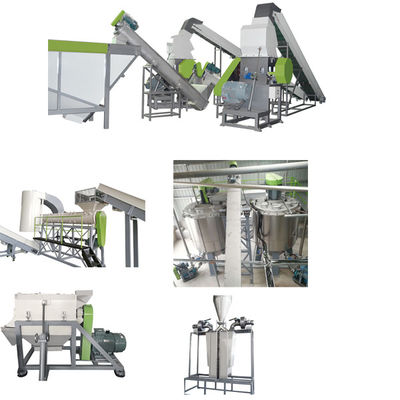 ซื้อ สายล้างขวด PET 490kw สายล้างขวดพลาสติก 500kg/h - 3000kg/h online manufacture