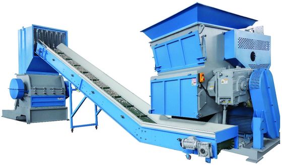 ซื้อ PP กระเป๋า Jumbo / ค้อนของพลาสติก Granulator คอมพิวเตอร์พลาสติก Shredder Granulator 800kg / Hr online manufacture