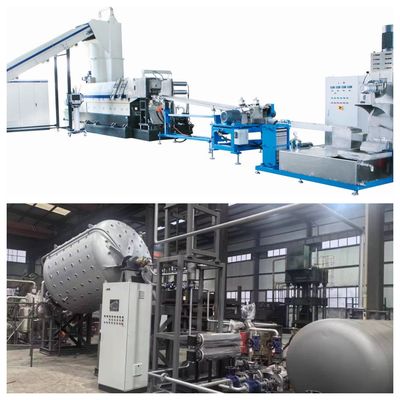 ซื้อ อัตโนมัติ Extrusion Pelletizing เครื่อง BOPET เครื่อง Pelletizing สําหรับการรีไซเคิลพลาสติก online manufacture