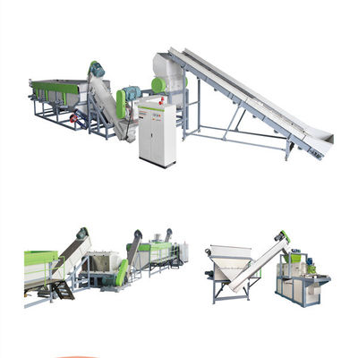 NSK เครื่องรีไซเคิลซักผ้าพลาสติก PP เครื่องรีไซเคิลถุงพลาสติก 1500kg/hr