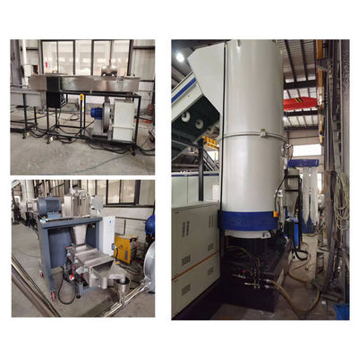 75 KW - 110kW เครื่องรีไซเคิลพลาสติกเพลเลติซิ่ง อัตโนมัติด้วยวิธีการเย็นน้ํา