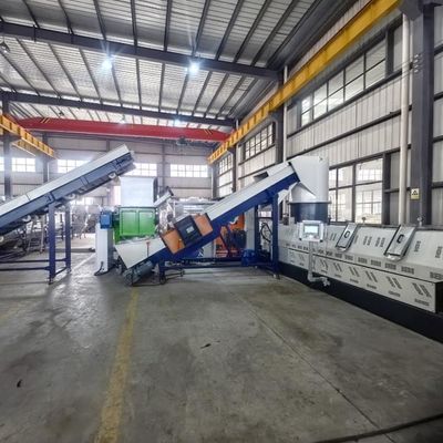 PP PE Extruder สายพลาสติก Pelletizing, เครื่อง pelletizing สองระยะ 500kg / ชั่วโมง