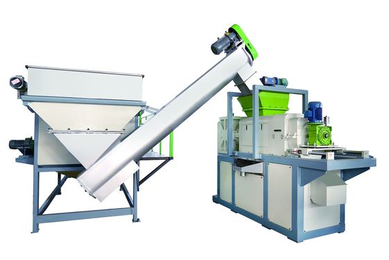 เครื่องแห้งพลาสติกอัตโนมัติ 1400kg/hr เครื่องบดพลาสติกรีไซเคิล 280kW