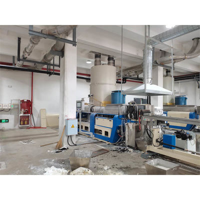 BOPET หนังพลาสติก Pelletizing เครื่องรีไซเคิลอัตโนมัติ