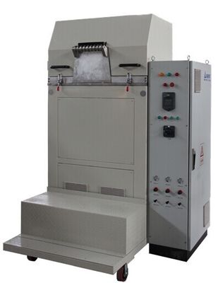 เครื่องบดย่อยเม็ดพลาสติกแบบ Gantry พร้อมกำลังการผลิต 400 กก./ชม. ถึง 2100 กก./ชม. ลูกกลิ้งดึงสแตนเลส และอายุการใช้งานยาวนาน