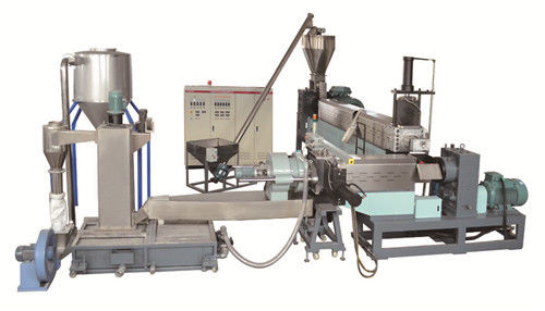 เครื่องบดพลาสติก HDPE PP Flake Single Screw extruder