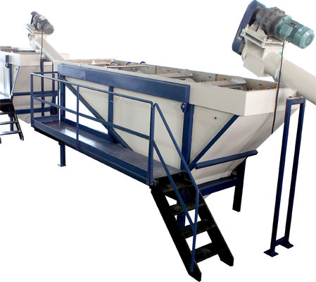 เครื่องทํากรองอาหาร PET Granulator เครื่องซักขวด PET อัตโนมัติ เครื่องรีไซเคิล