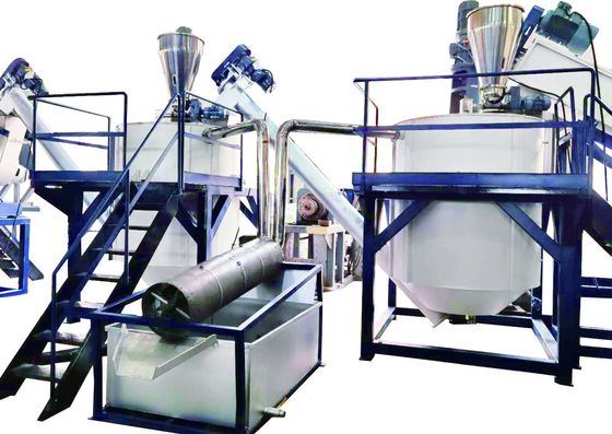 สายรีไซเคิลขวด PET 1,000-3000kg/h